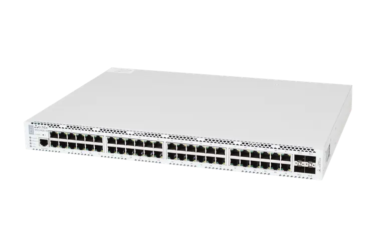 Ethernet-коммутатор MES3400-48, 48x1G RJ45 + 4x1G/10G SFP+, L3, dual PSU